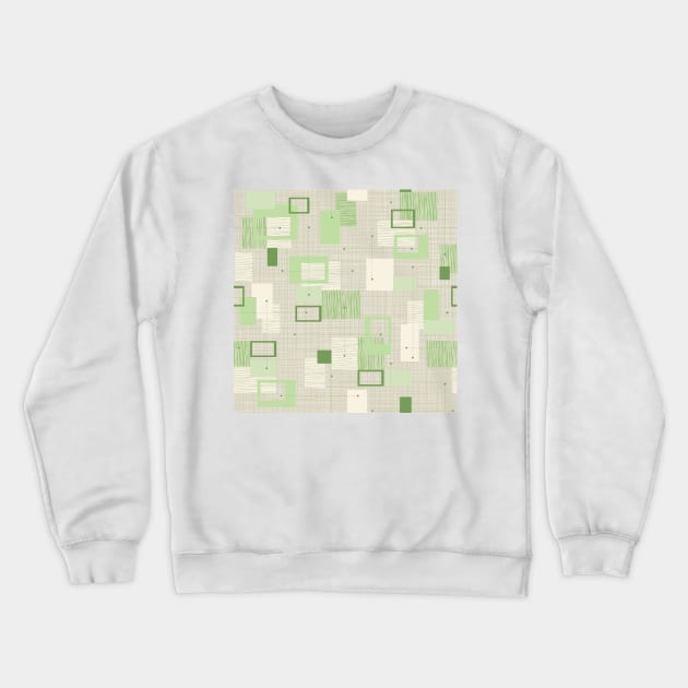Mid Century Modern 13a Crewneck Sweatshirt by Makanahele